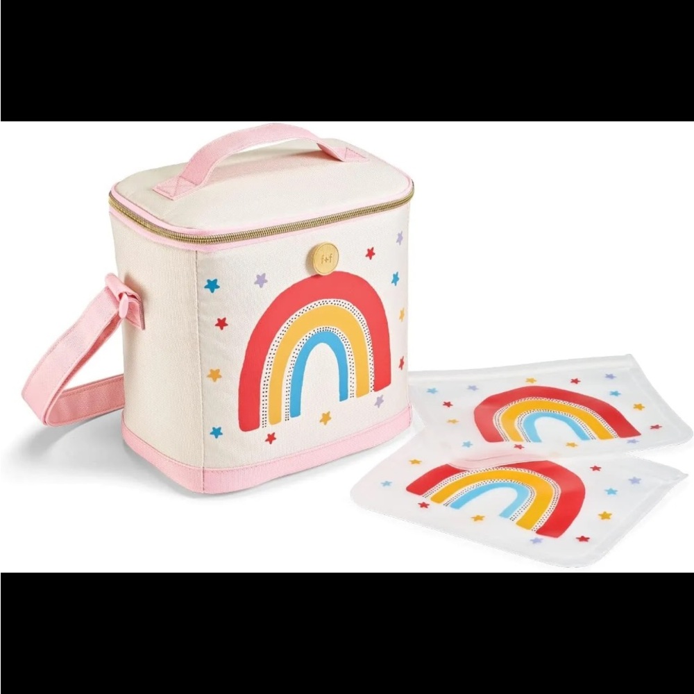 Fit + Fresh eco friendly lunch tote with storage bags